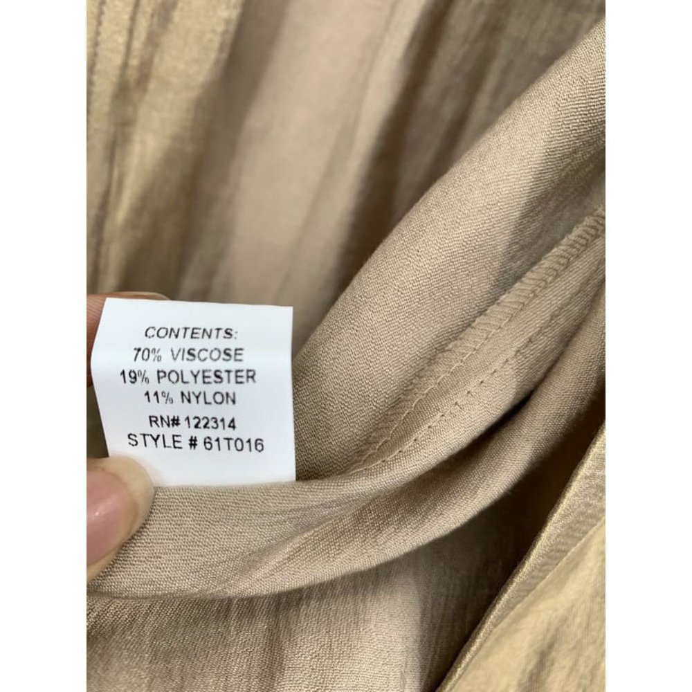 New Peace Of Cloth Celeste Open Front Jacket Small S - Picture 7 of 11